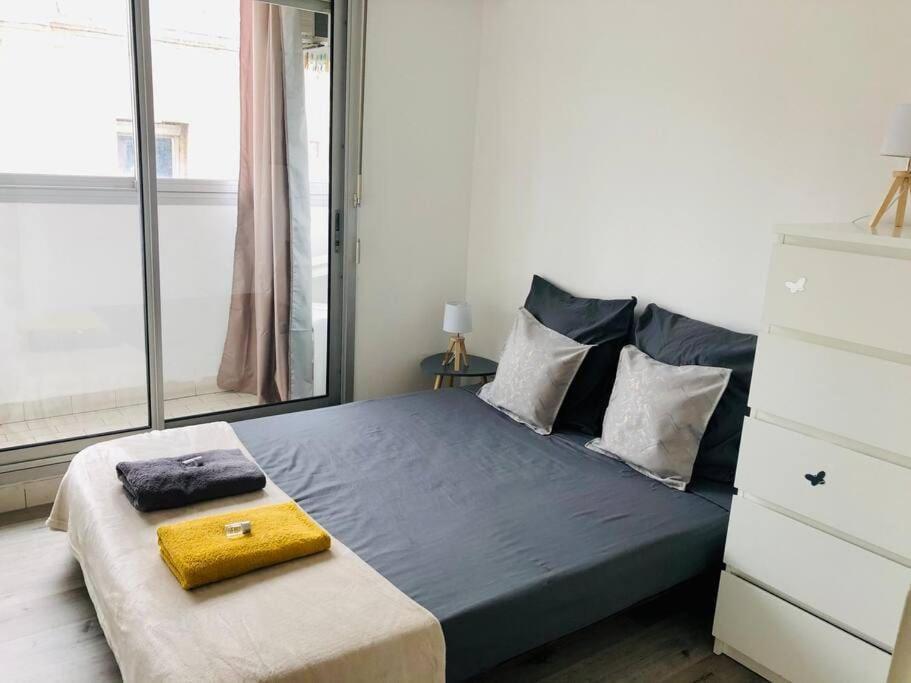 "Beausoleil" T2 Lumineux, Parking, Clim, Wifi Apartment Sete Exterior photo